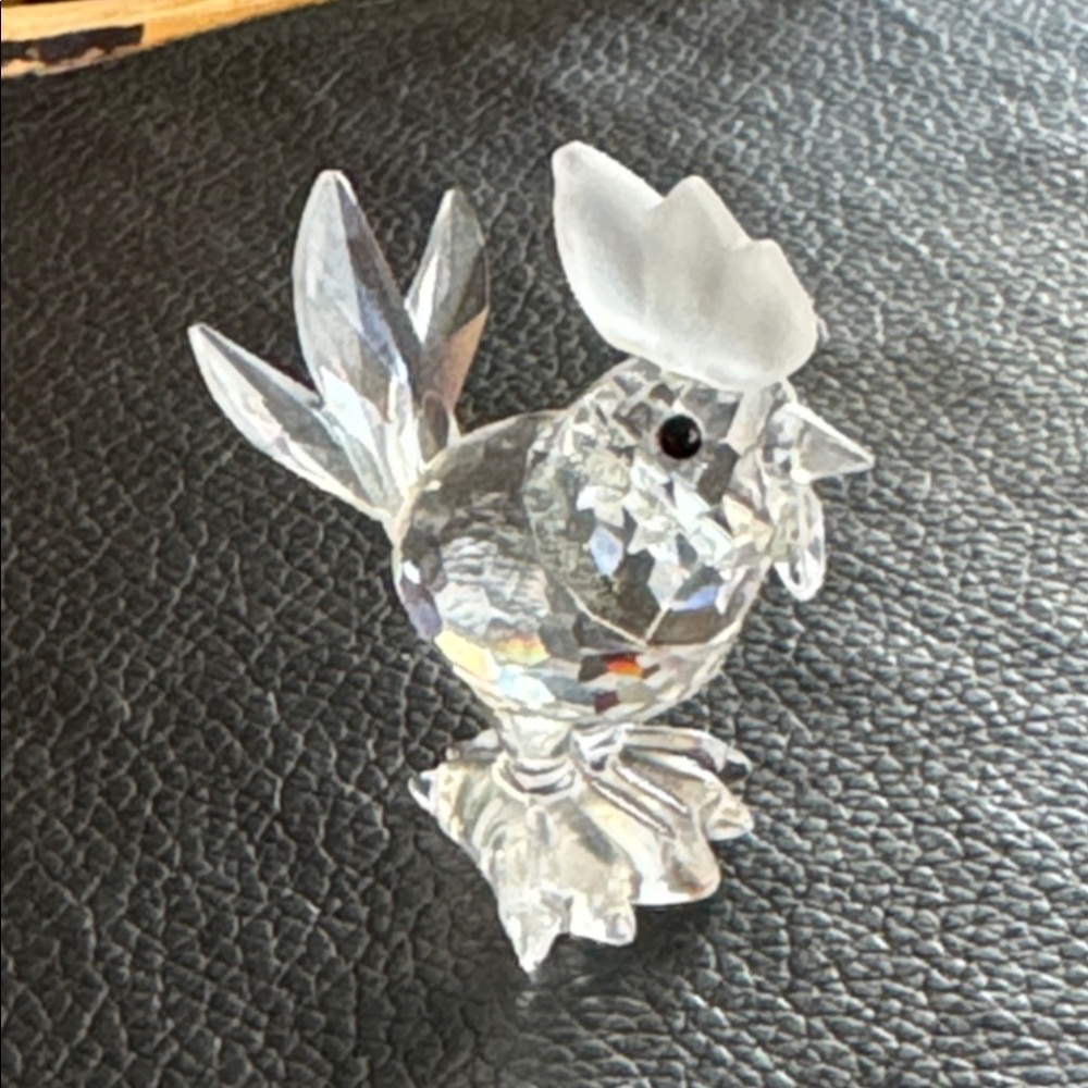 Swarovski Crystal Rooster Figure